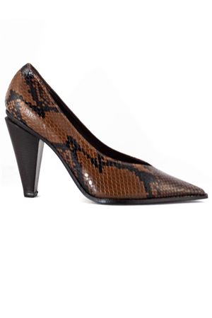 Venus black brushed leather pumps ROBERTO FESTA | VENUSPITONECOFFEE